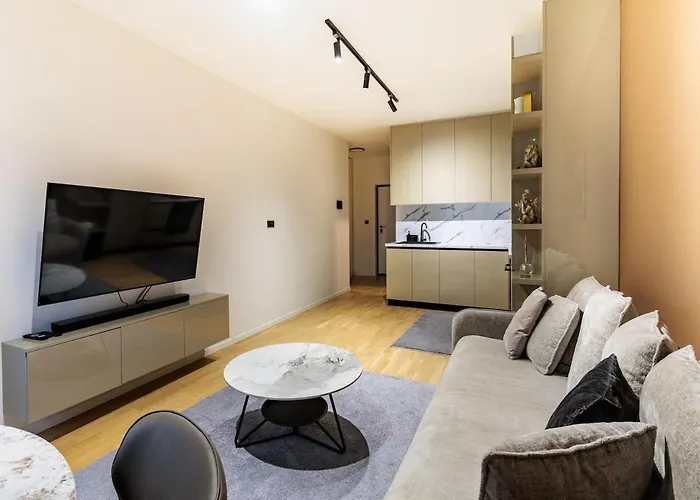 New & Modern Luxury With Balcony *